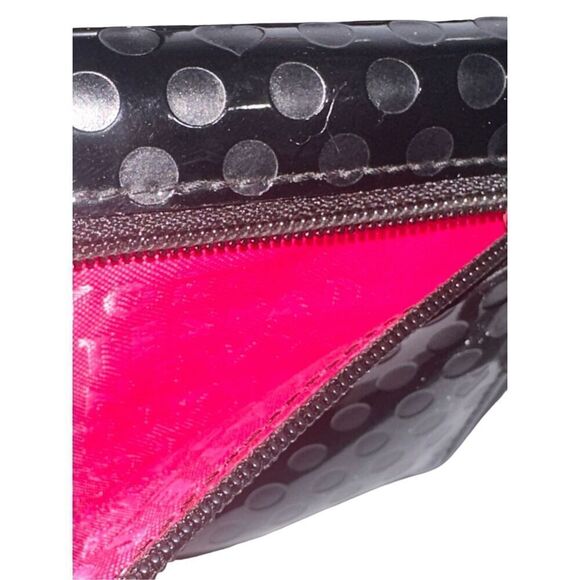 Beautiful Kate Spade Patent Leather Spade Black Embossed Wallet One Size Good Co - Picture 7 of 10
